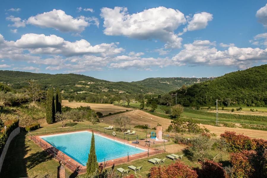 Il Colombaio Agriturismo Montegabbione Bagian luar foto