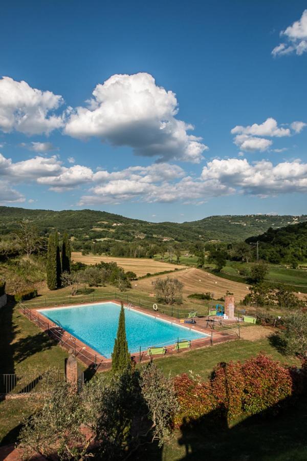 Il Colombaio Agriturismo Montegabbione Bagian luar foto