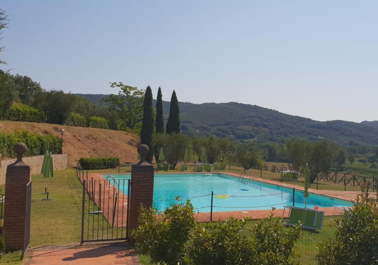 Il Colombaio Agriturismo Montegabbione Bagian luar foto